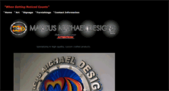 Desktop Screenshot of marcusmichaeldesigns.com